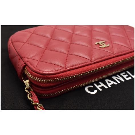 chanel l zip wallet|Chanel wallet on chain real.